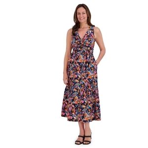 French Connection 100% Cotton Floral Midi Dress, Size XXL